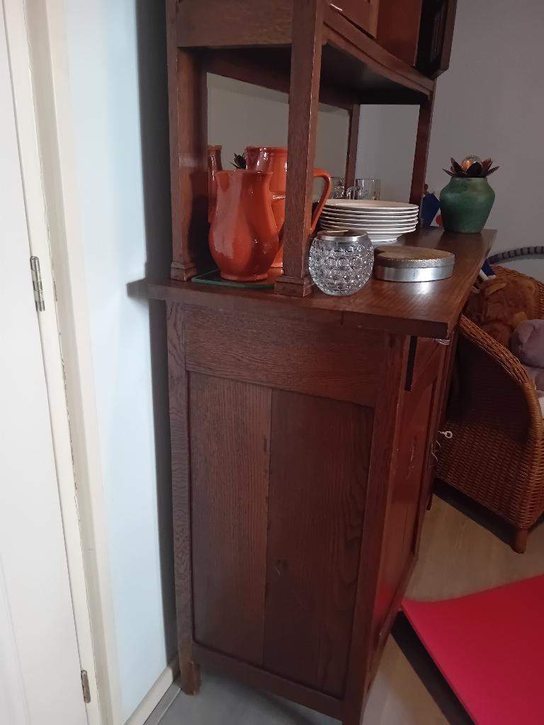 Antieke buffetkast, Ophalen