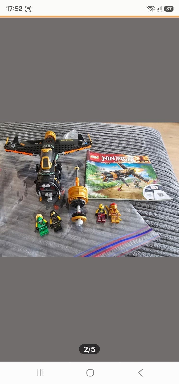 Lego ninjago en limited edition mini Kai figuren 71736, Ophalen of Verzenden