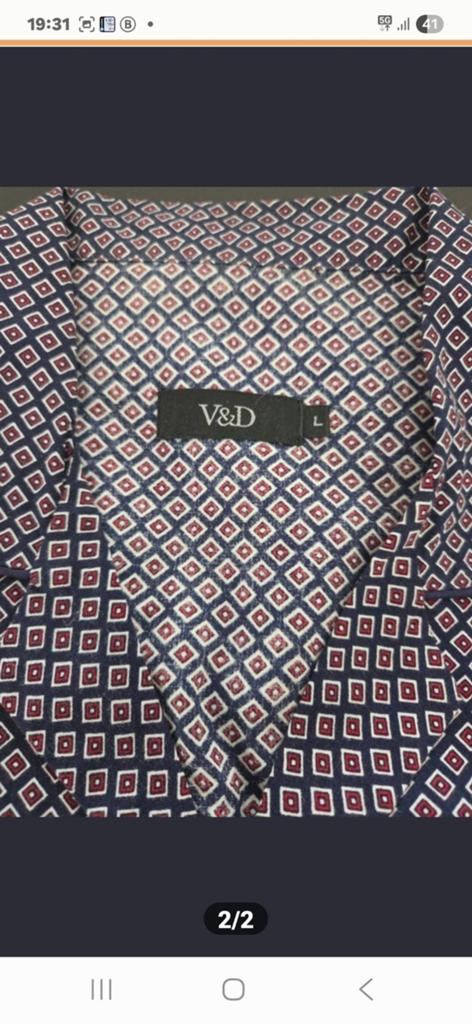 V&D Pyjama - Maat L, V&D, Ophalen of Verzenden, Zo goed als nieuw, Maat 42/44 (L)