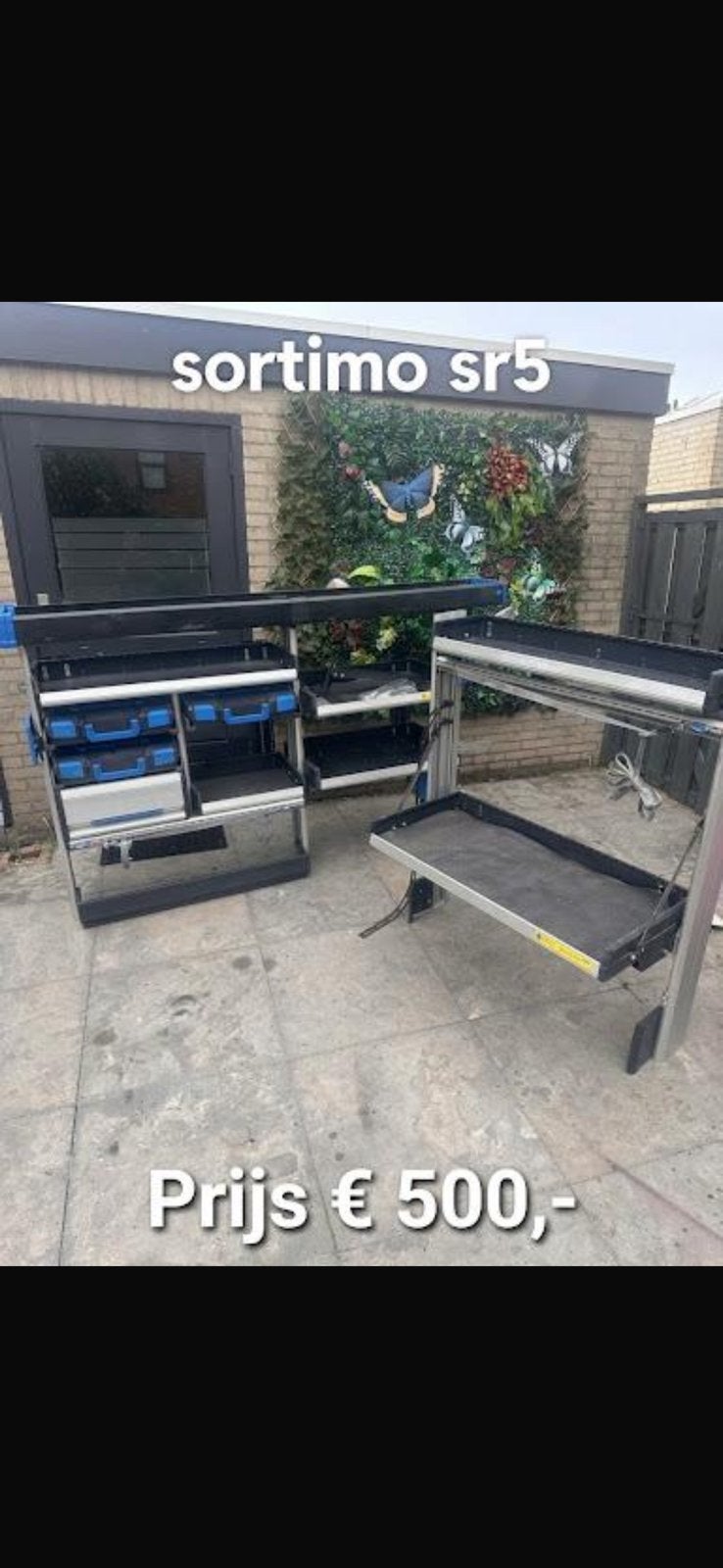 Sortimo set compleet, Ophalen, Zo goed als nieuw
