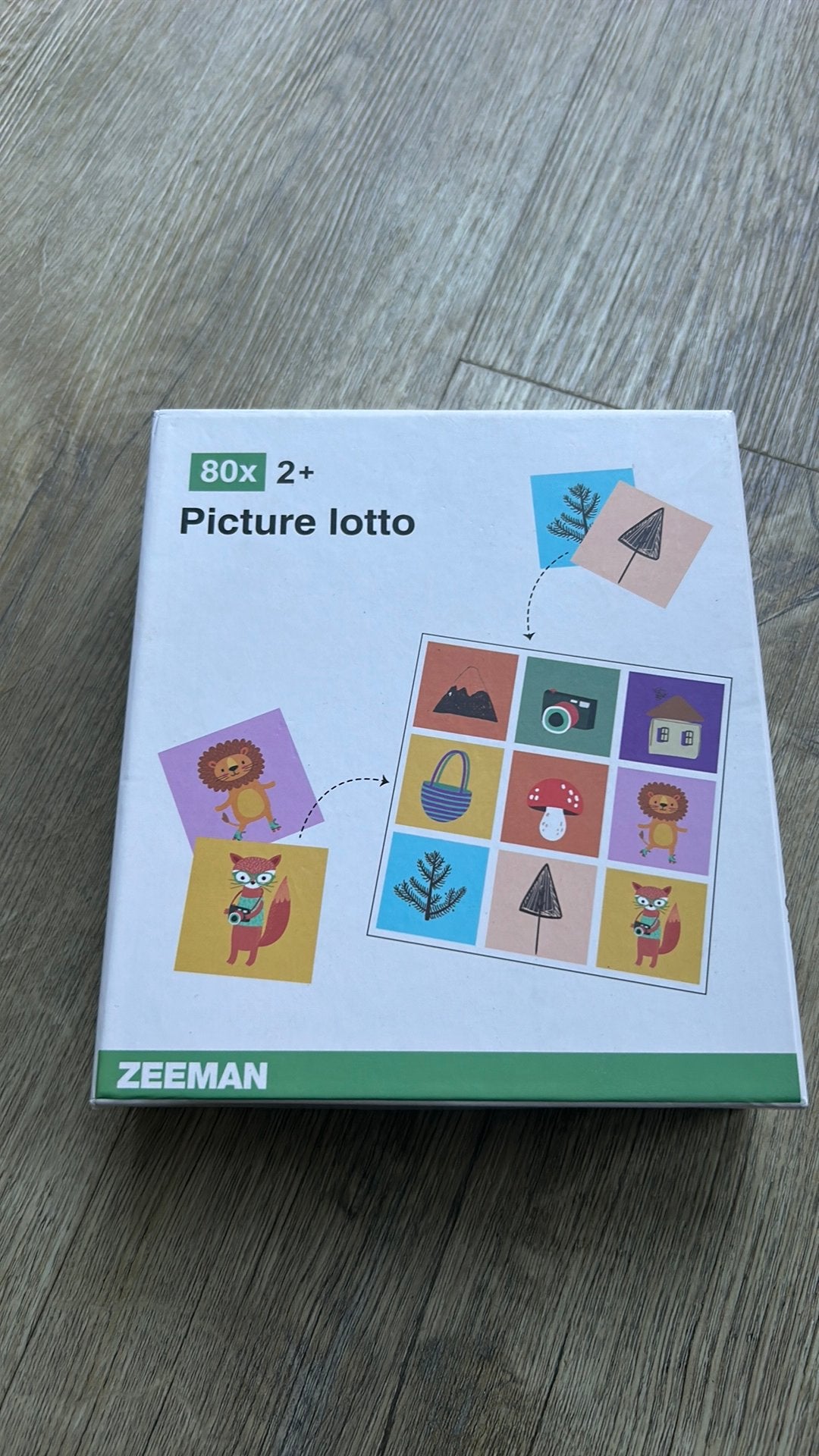 Picture lotto spel zgan, Kinderen en Baby's, Speelgoed | Educatief en Creatief, Ophalen, Zo goed als nieuw