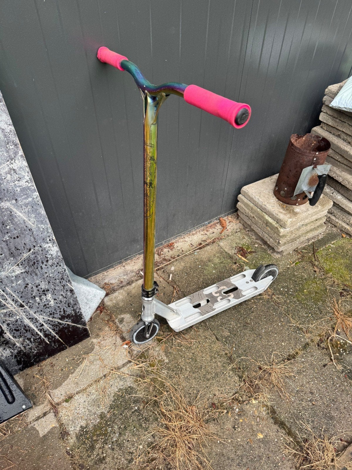 custom stuntstep, Fietsen en Brommers, Ophalen, Gebruikt, Gewone step, Kaiza