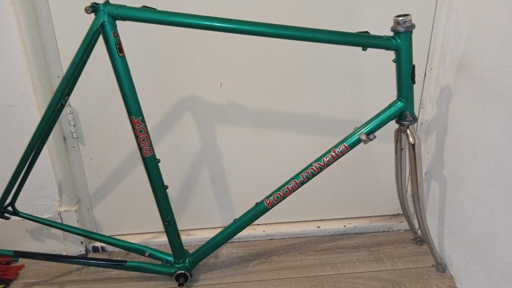 Koga Miyata FM1 Hardtlite frame H60 x L56, Fietsen en Brommers, Fietsonderdelen, Zo goed als nieuw, Frame, Staal, Gravelbike, Oldtimerfiets