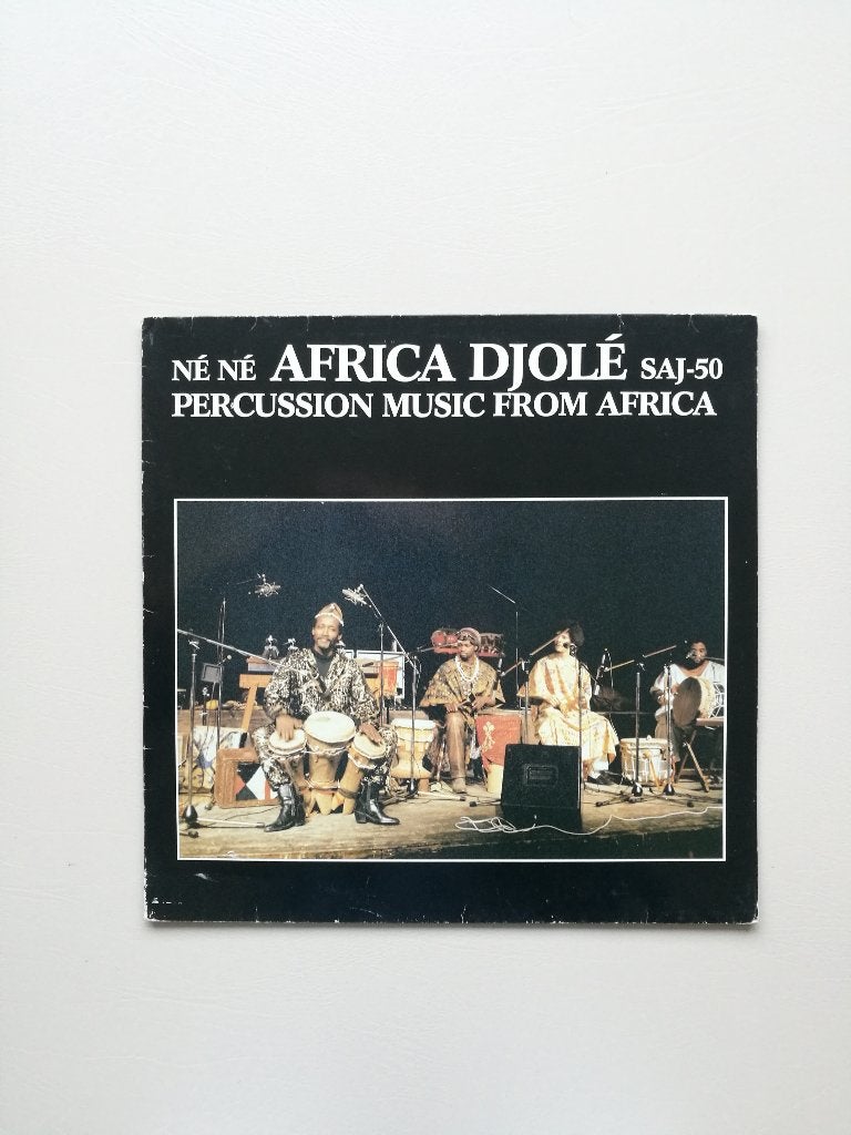 Vinyl Africa Djolé – Né Né - Percussion Music From Africa LP, LP, Gebruikt, Verzenden, Fotohoes