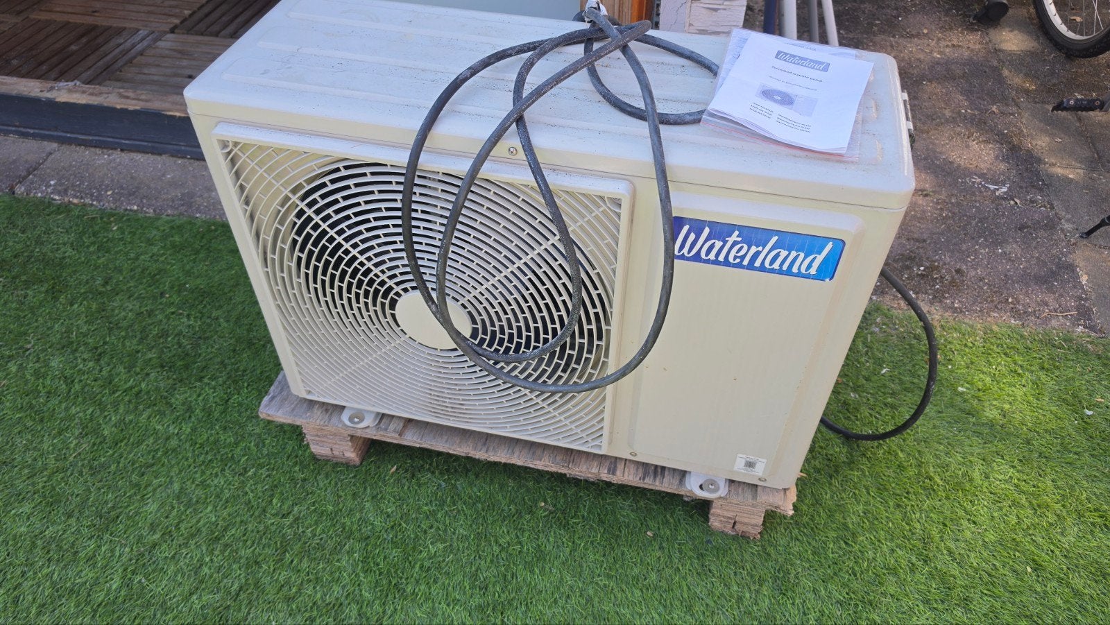 waterland zwembadverwarming, Ophalen, Gebruikt