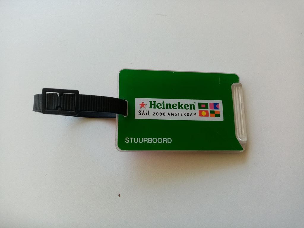 Heineken kofferlabel, Ophalen of Verzenden, Nieuw, Overige typen, Heineken