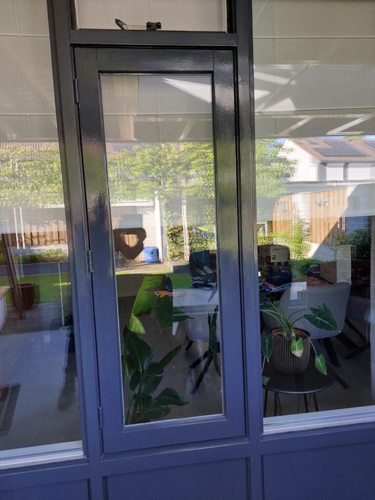 Gebruikt gevelraam met dubbelglas, draai-kiep functie, Doe-het-zelf en Verbouw, Glas en Ramen, Ophalen, Gevelraam of Ruit, Gebruikt