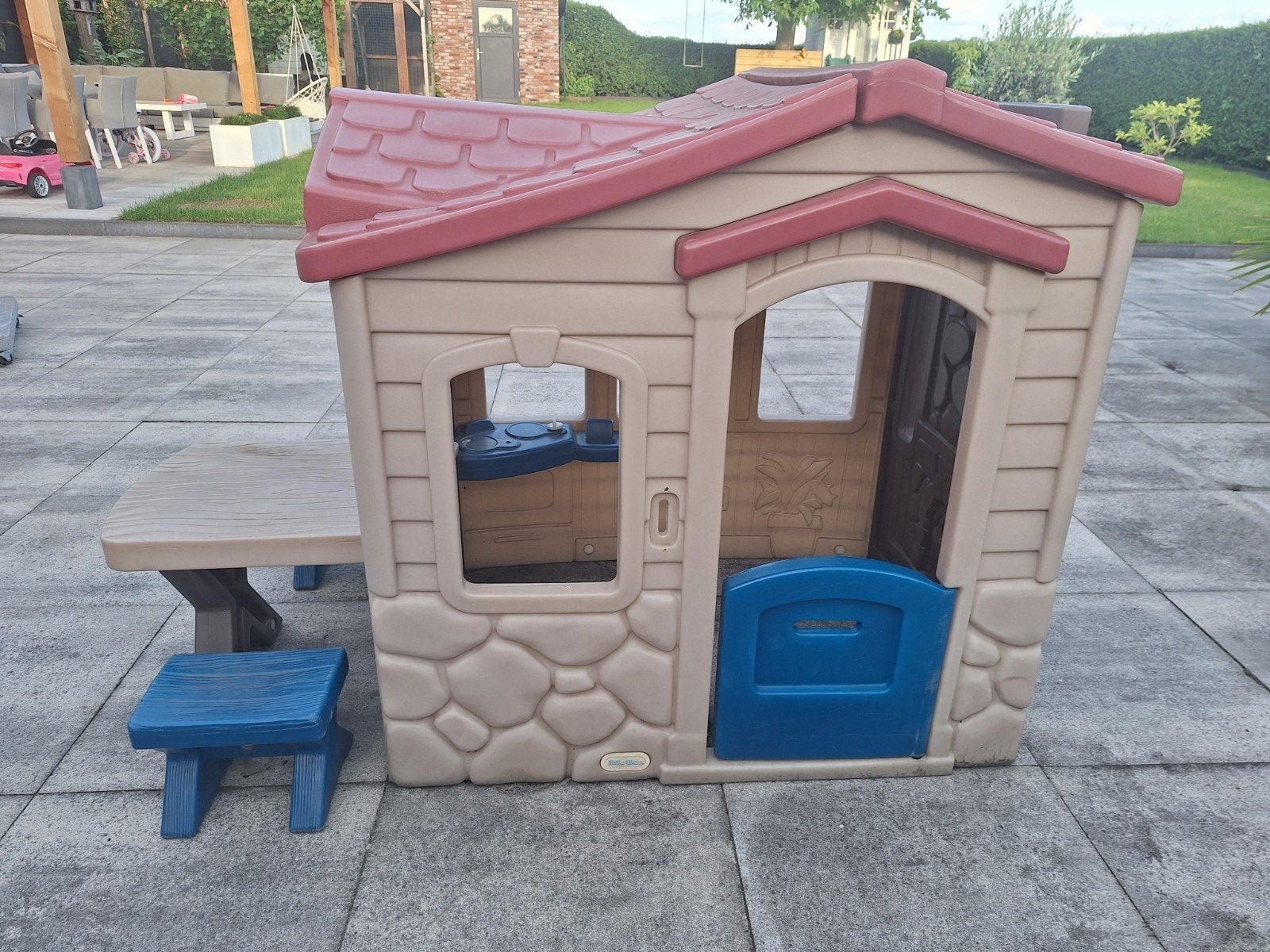 Little Tikes Picknick Speelhuisje - Gebruikt, Ophalen, Gebruikt, Kunststof