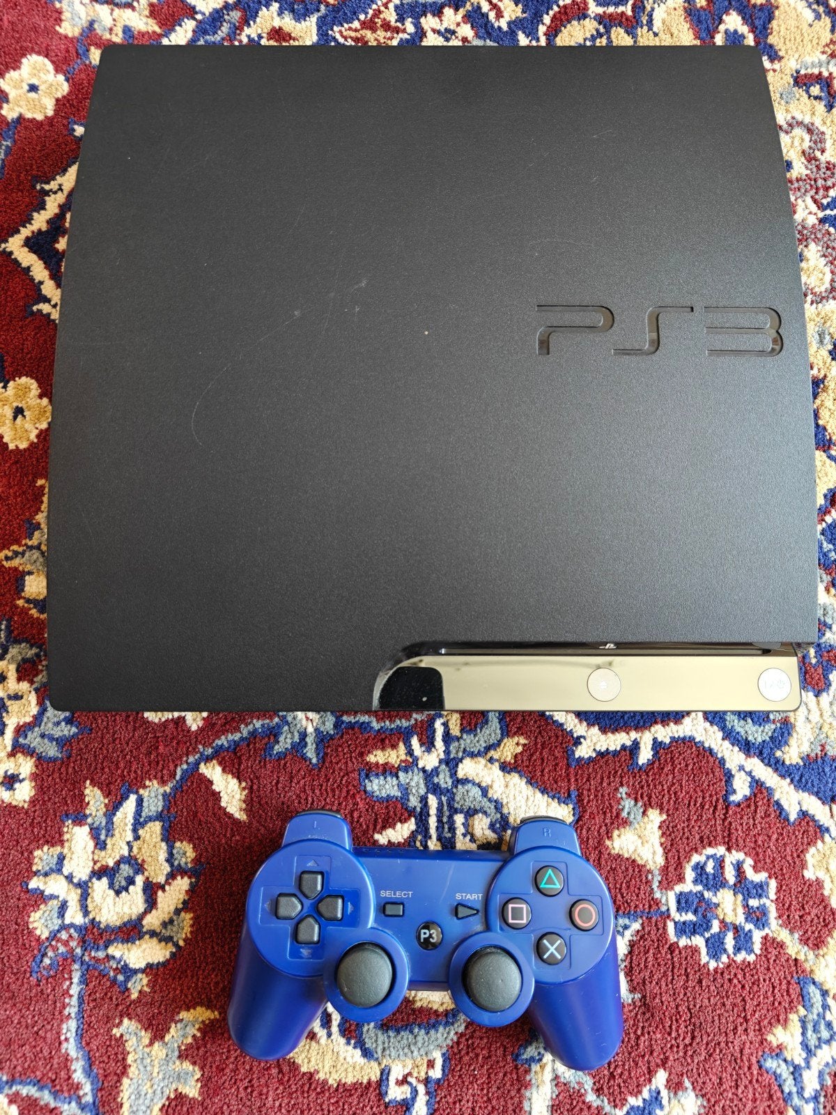 Sony PlayStation 3 Slim met controller, Ophalen of Verzenden, Gebruikt, Met 1 controller, Slim