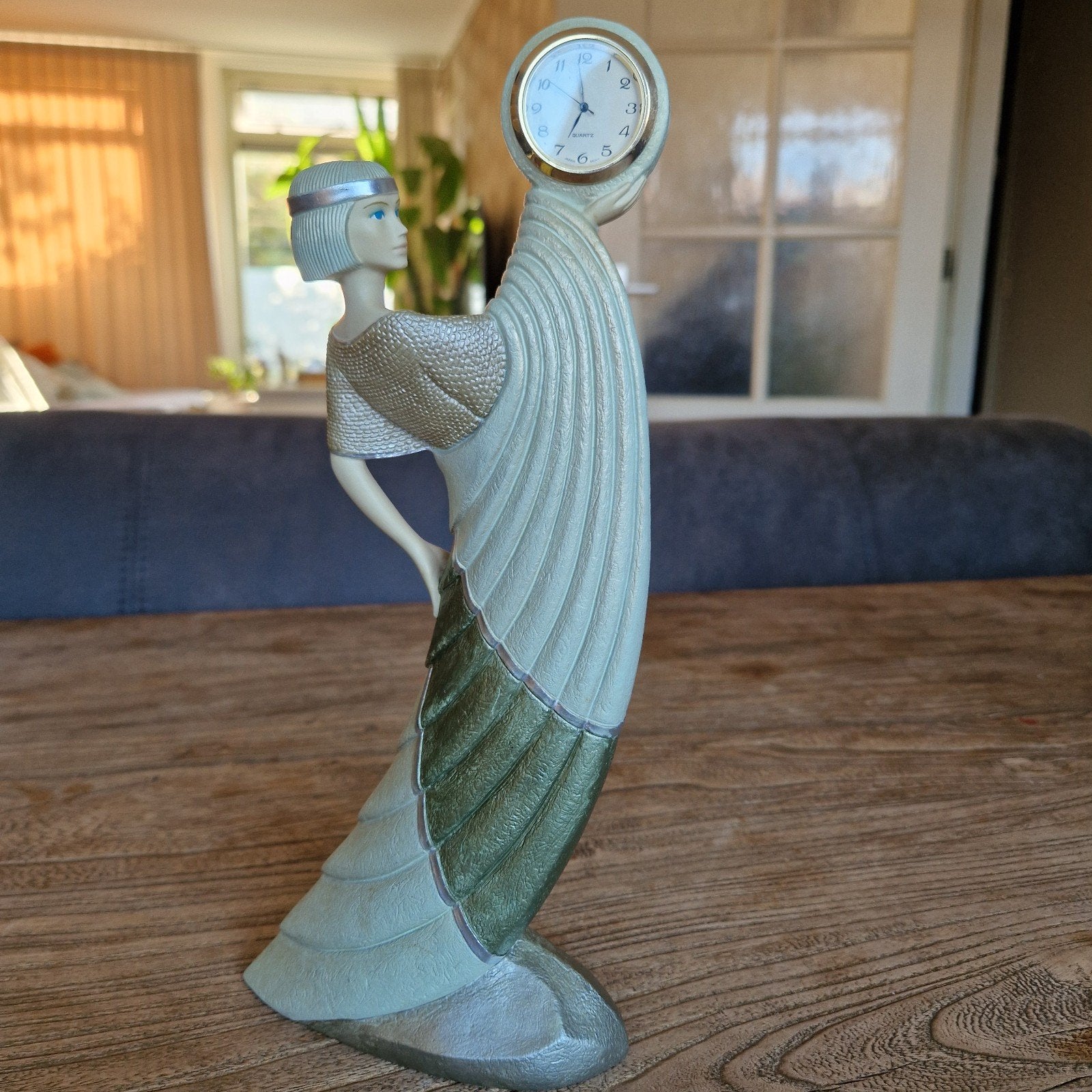Vintage Art Deco Klok Beeldje "My Princess" (1999), Ophalen of Verzenden