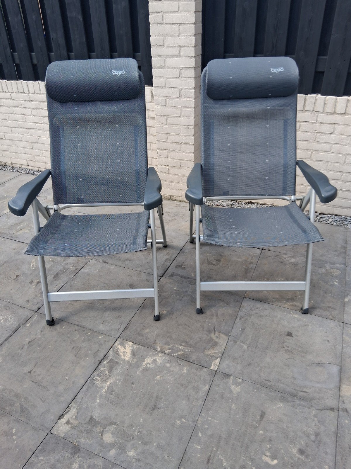Crespo campingstoelen AL-237 (2 stuks), Ophalen, Gebruikt, Campingstoel