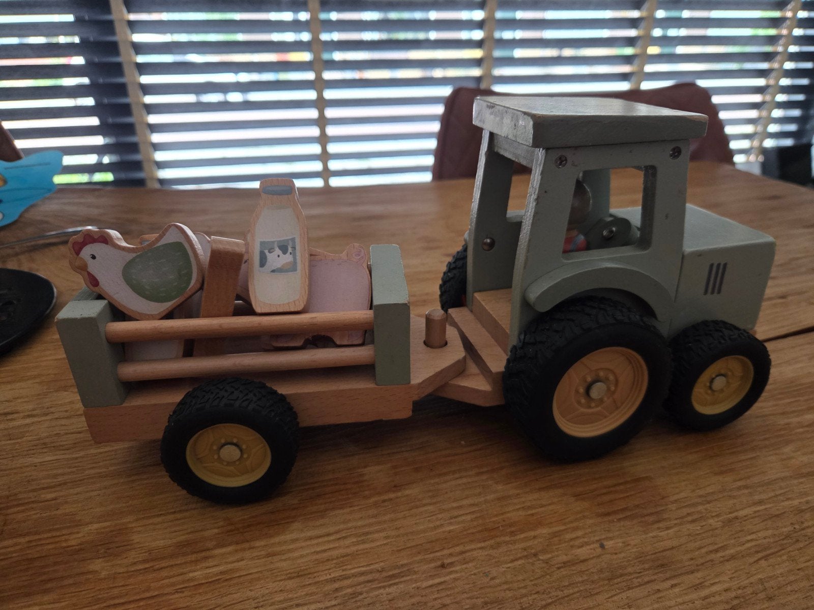 tractor little dutch, Kinderen en Baby's, Speelgoed | Houten speelgoed, Ophalen, Zo goed als nieuw