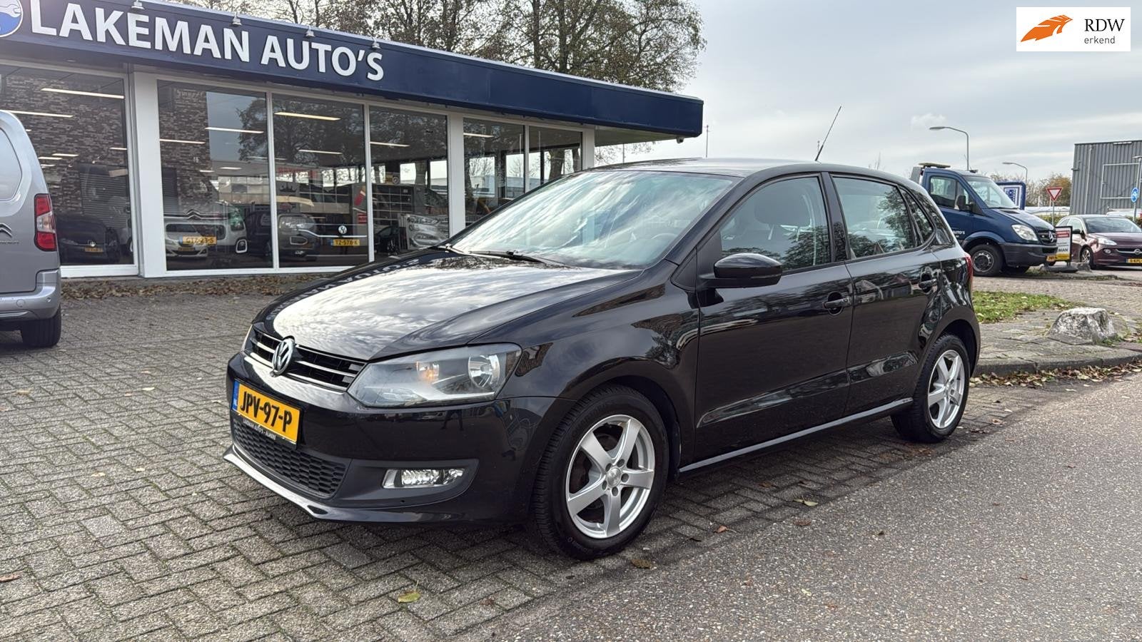 Volkswagen POLO 1.2 TSI Navi Carplay Blackline Huurkoop Inru, Voorwielaandrijving, Euro 5, Gebruikt, 4 cilinders
