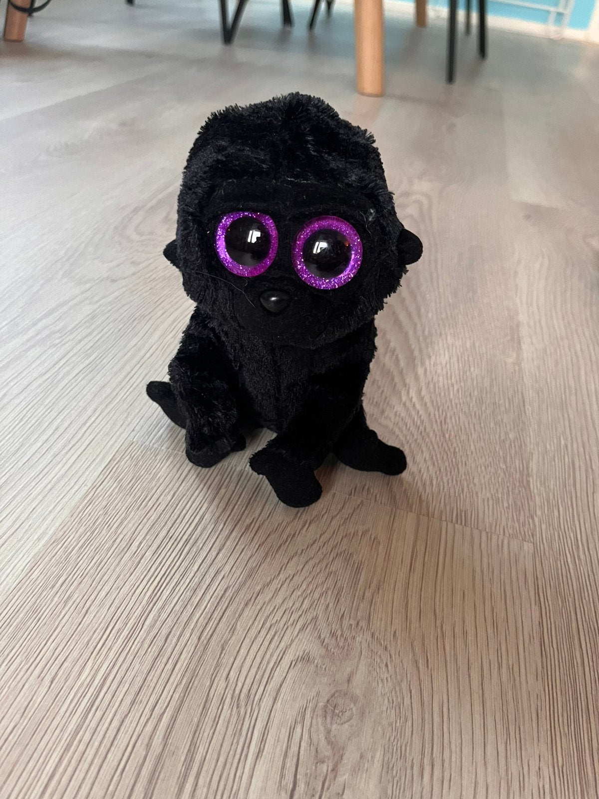 Ty beanie knuffel gorilla, Kinderen en Baby's, Ophalen of Verzenden, Zo goed als nieuw, Overige typen