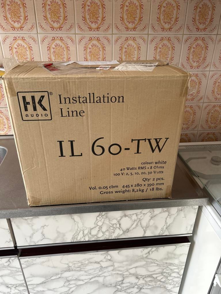 HK Audio Installation Line IL 60-TW Speakers (2 stuks), Overige merken, Nieuw, Ophalen of Verzenden, Minder dan 60 watt