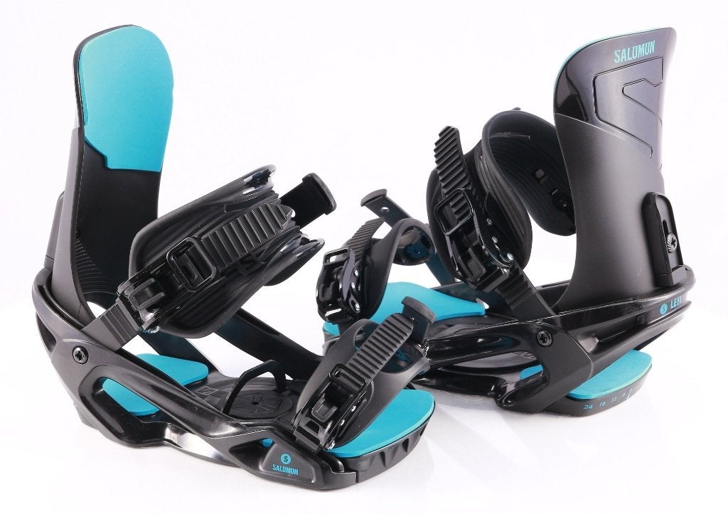 S snowboard bindingen SALOMON UNITE, black/blue (NIEUWE), Verzenden, Nieuw, Bindingen