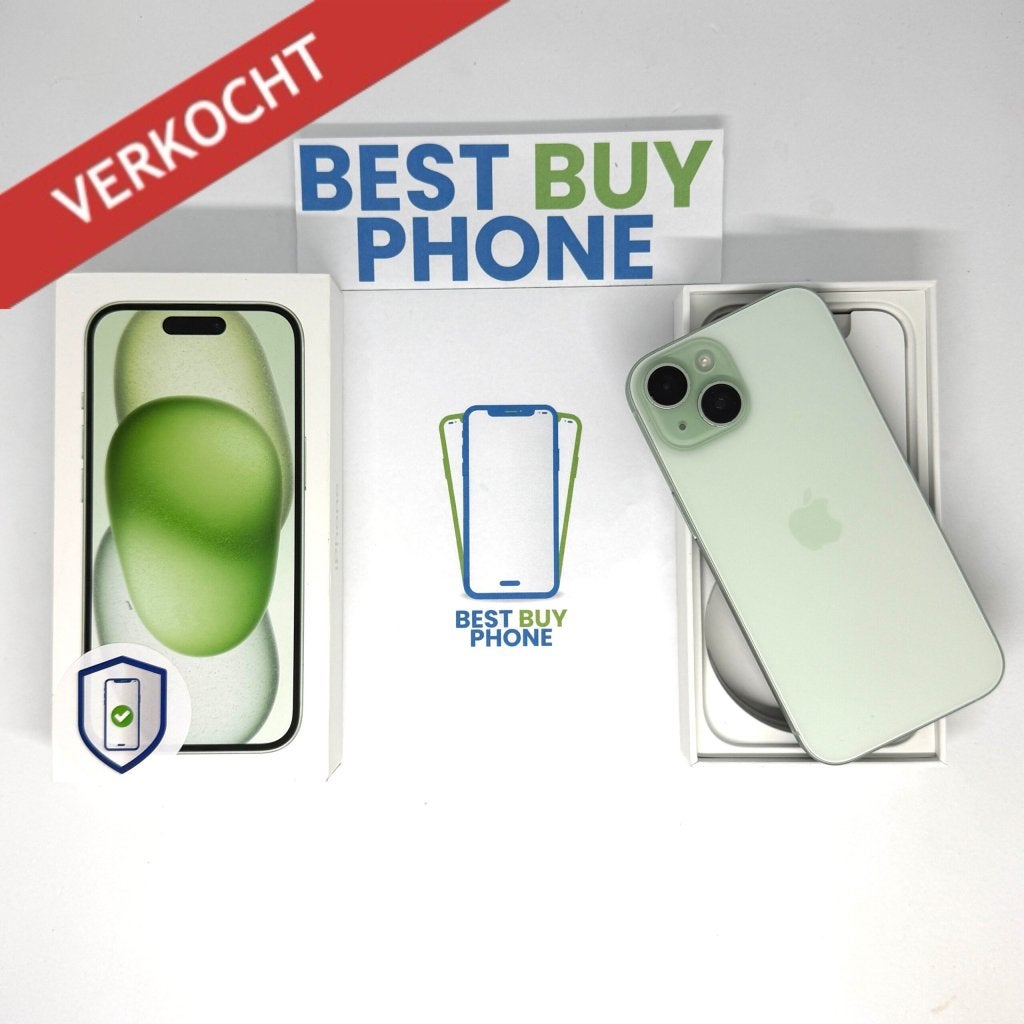 iPhone 15 256GB groen /zeer net /90% batt /garantie, 256 GB, IPhone 15, Apple, Zonder simlock