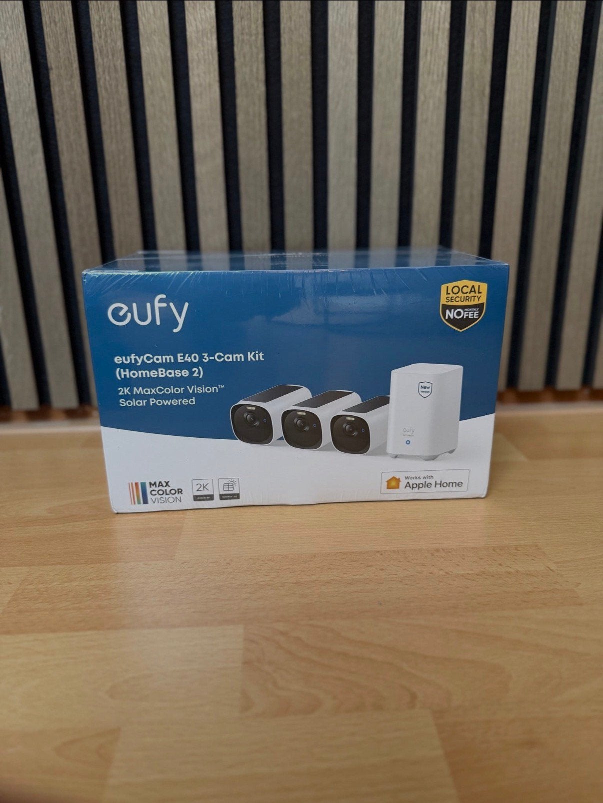 Eufy cam e40 3 pack homebase 2 nieuw, Ophalen of Verzenden, Nieuw