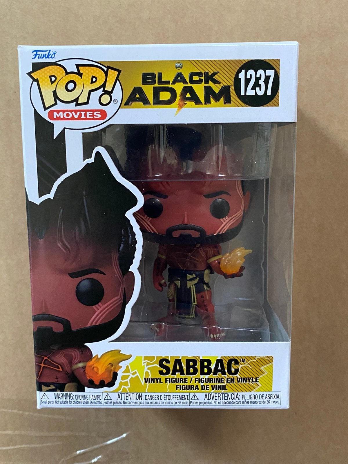 Funko pop black adam #1237, Ophalen of Verzenden, Zo goed als nieuw