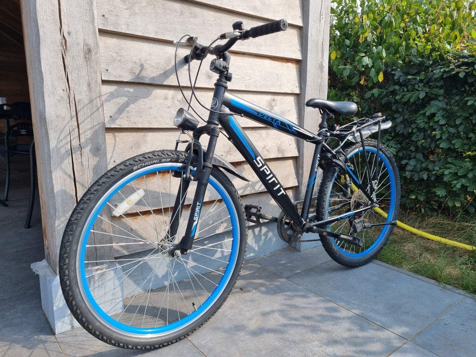 Spirit Delta Jongensfiets Blauw 26 inch, Minder dan 45 cm, Ophalen, Gebruikt, Overige merken