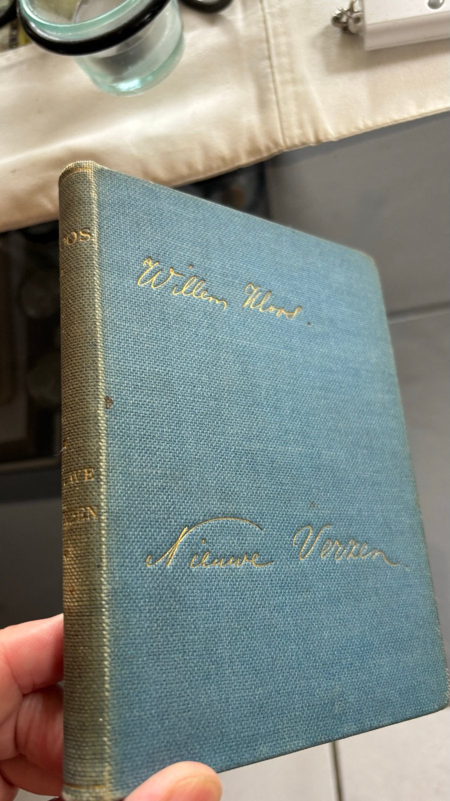 Nieuwe Verzen van Willem Kloos - Eerste Druk 1895, Ophalen of Verzenden, Gelezen