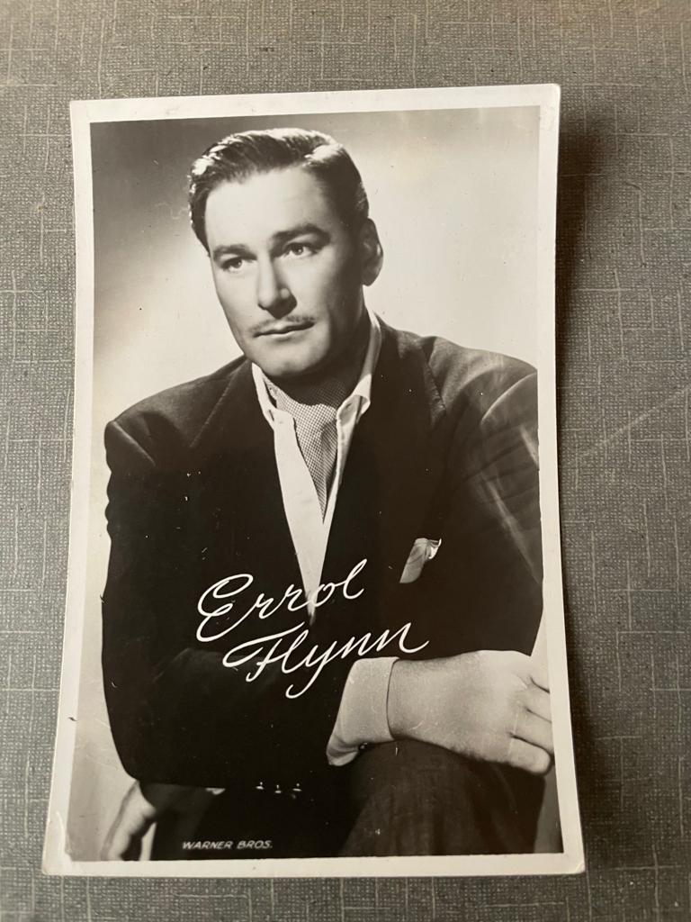 ansichtkaart / kaart van Errol Flynn., Verzenden, 1940 tot 1960, Sterren en Beroemdheden