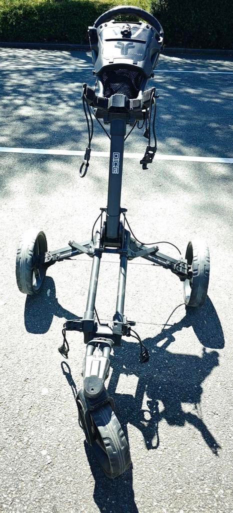 Fastfold Golftrolley met zwenkwiel, Sport en Fitness, Golf, Ophalen, Gebruikt, Golfkar, Overige merken