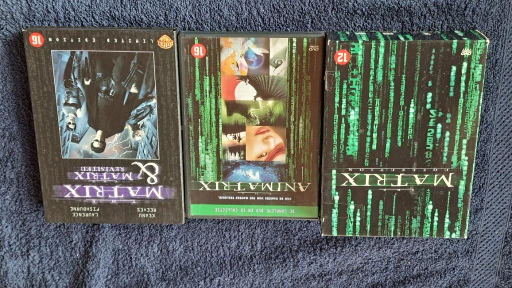 The Matrix Trilogy "Keanu Reeves, Carrie-Ann Moss", Vanaf 12 jaar, Ophalen of Verzenden, Zo goed als nieuw