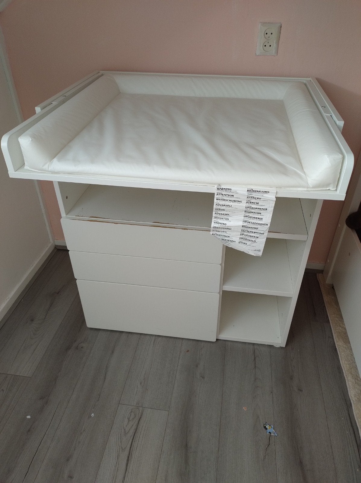 commode inclusief aankleedkussen en eventueel hoes, Ophalen, Gebruikt, 50 tot 70 cm, 90 tot 105 cm