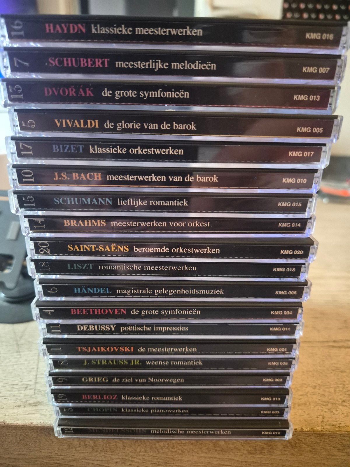 De Klassieke Muziek-Collectie CD's - Diverse Componisten, Ophalen of Verzenden, Gebruikt, Album, Overige componisten