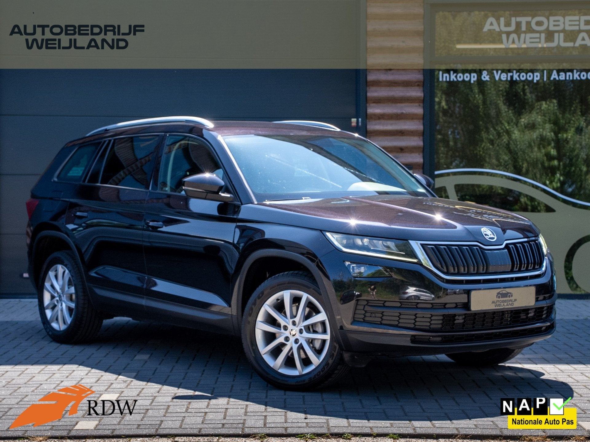 Skoda Kodiaq 1.5 TSI Business Edition 7p. NIEUWSTAAT I 1ste, Auto's, 4 cilinders, 150 pk, Origineel Nederlands, Bedrijf