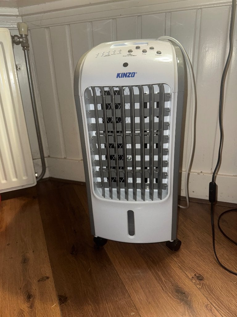 Kinzo air cooler NIEUW te koop, Witgoed en Apparatuur, Airco's, Ophalen, Minder dan 60 m³, Nieuw, 3 snelheden of meer