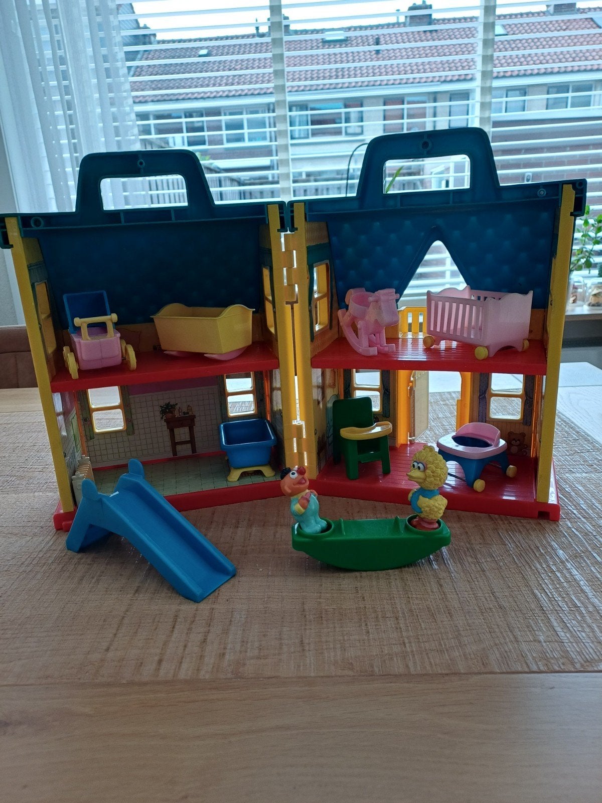 Sesamstraat speelhuis, Ophalen, Gebruikt, Poppenhuis