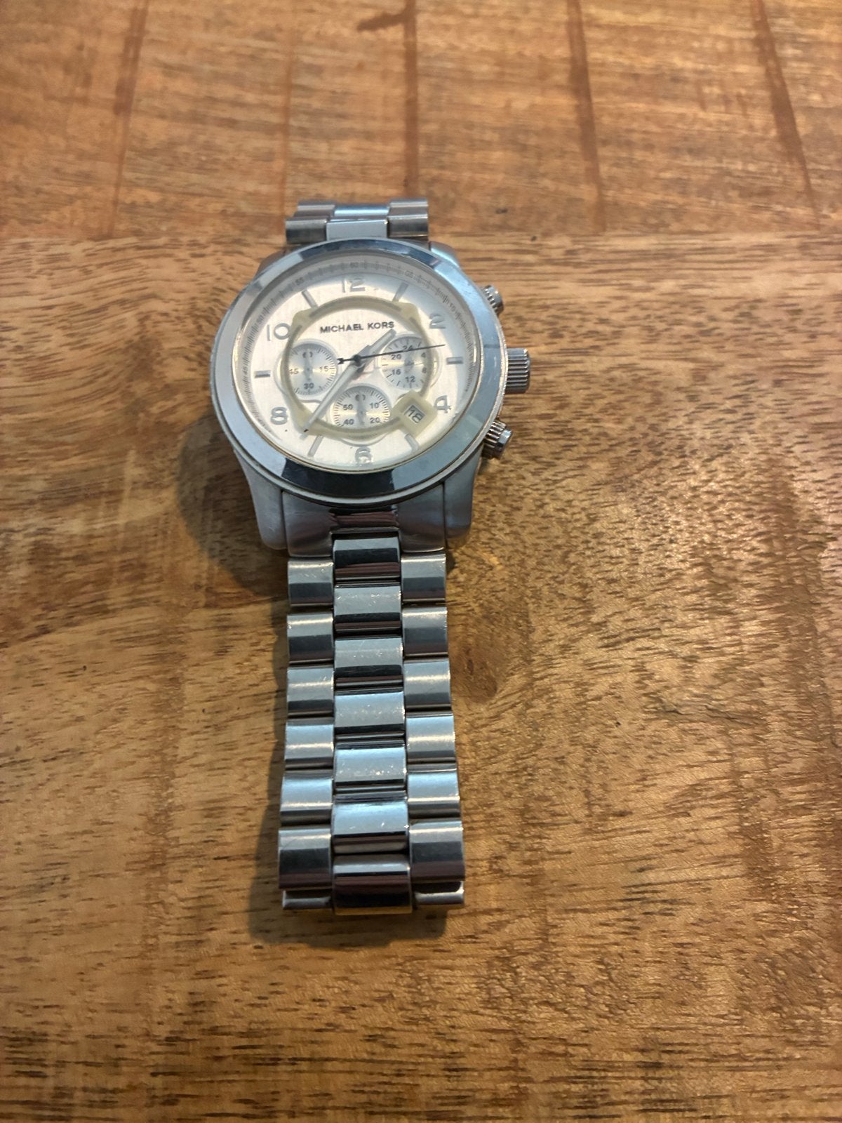 Michael Kors Dames Horloge - Stijlvol en Tijdloos, Overige merken, Gebruikt, Staal, Polshorloge