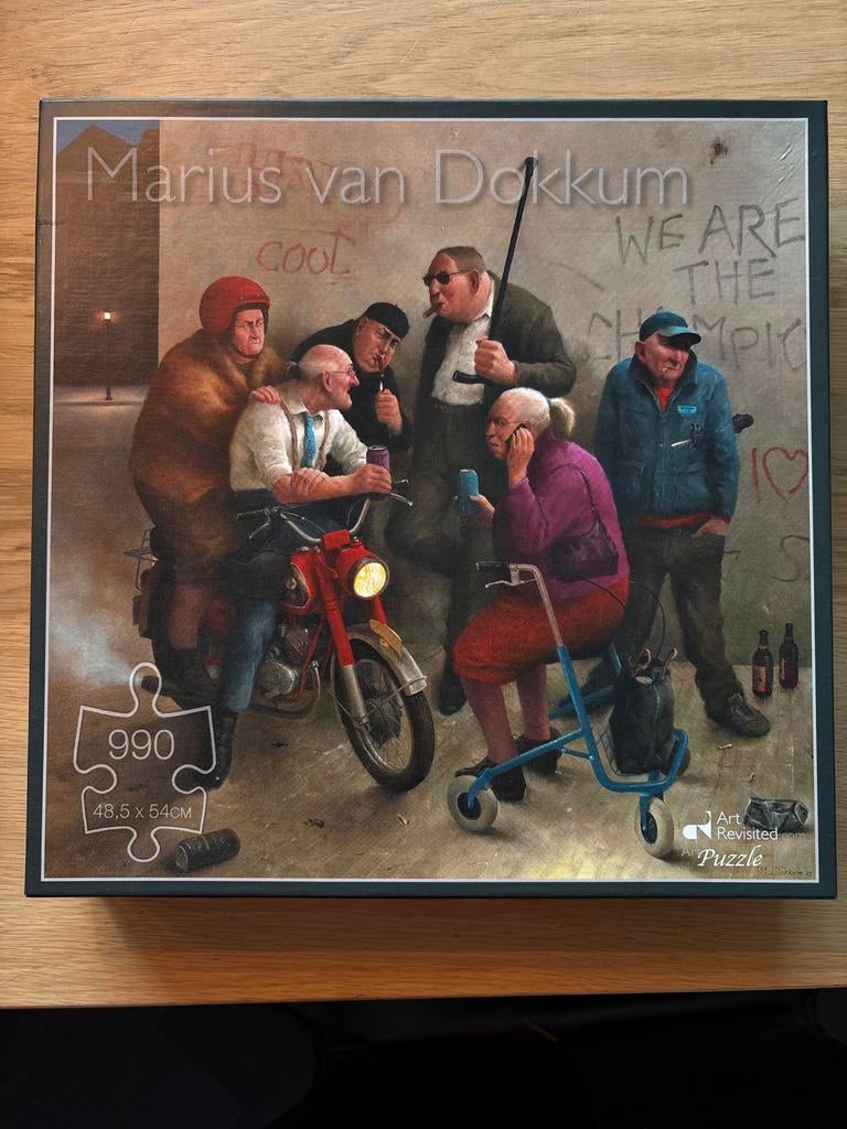 Marius van Dokkum Puzzel - Compleet (990 stukjes), Hobby en Vrije tijd, Modelbouw | Figuren en Diorama's, Ophalen of Verzenden