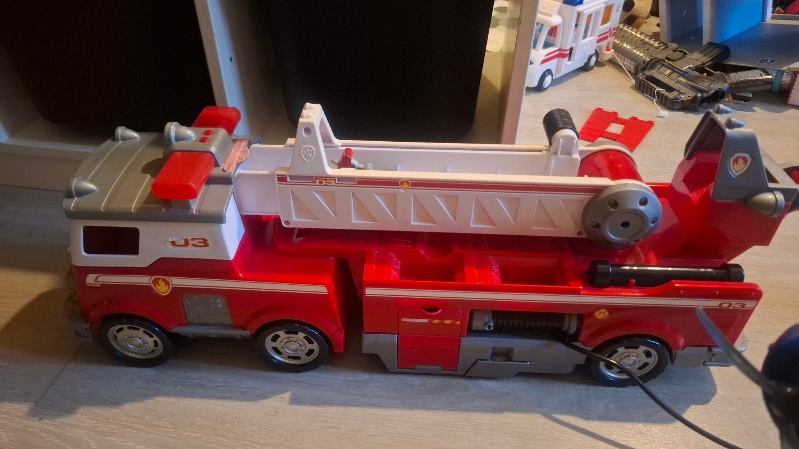 Paw Patrol speelgoedset: Patroller, vliegtuig en voertuigen, Ophalen of Verzenden, Gebruikt