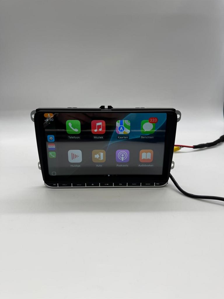 9 inch Android Autoradio CarPlay/Android Auto VW Seat Skoda, Ophalen of Verzenden, Nieuw