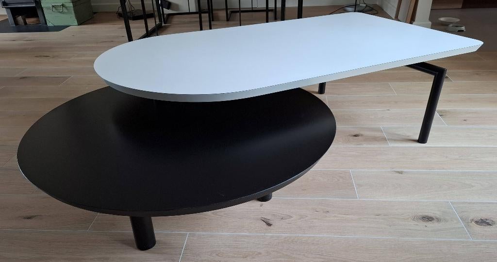 swivel salontafel vintage design, Kartell / Artifort / design eind 20ste eeuw, Gebruikt, 100 tot 150 cm, 50 tot 100 cm