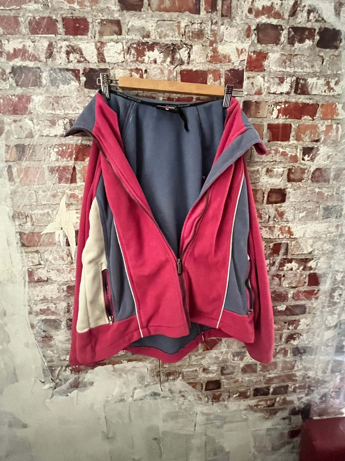Human Nature Fleece Vest - Roze/Grijs/Wit - Maat XL, Maat 46/48 (XL) of groter, Ophalen of Verzenden, Fitness of Aerobics, Roze