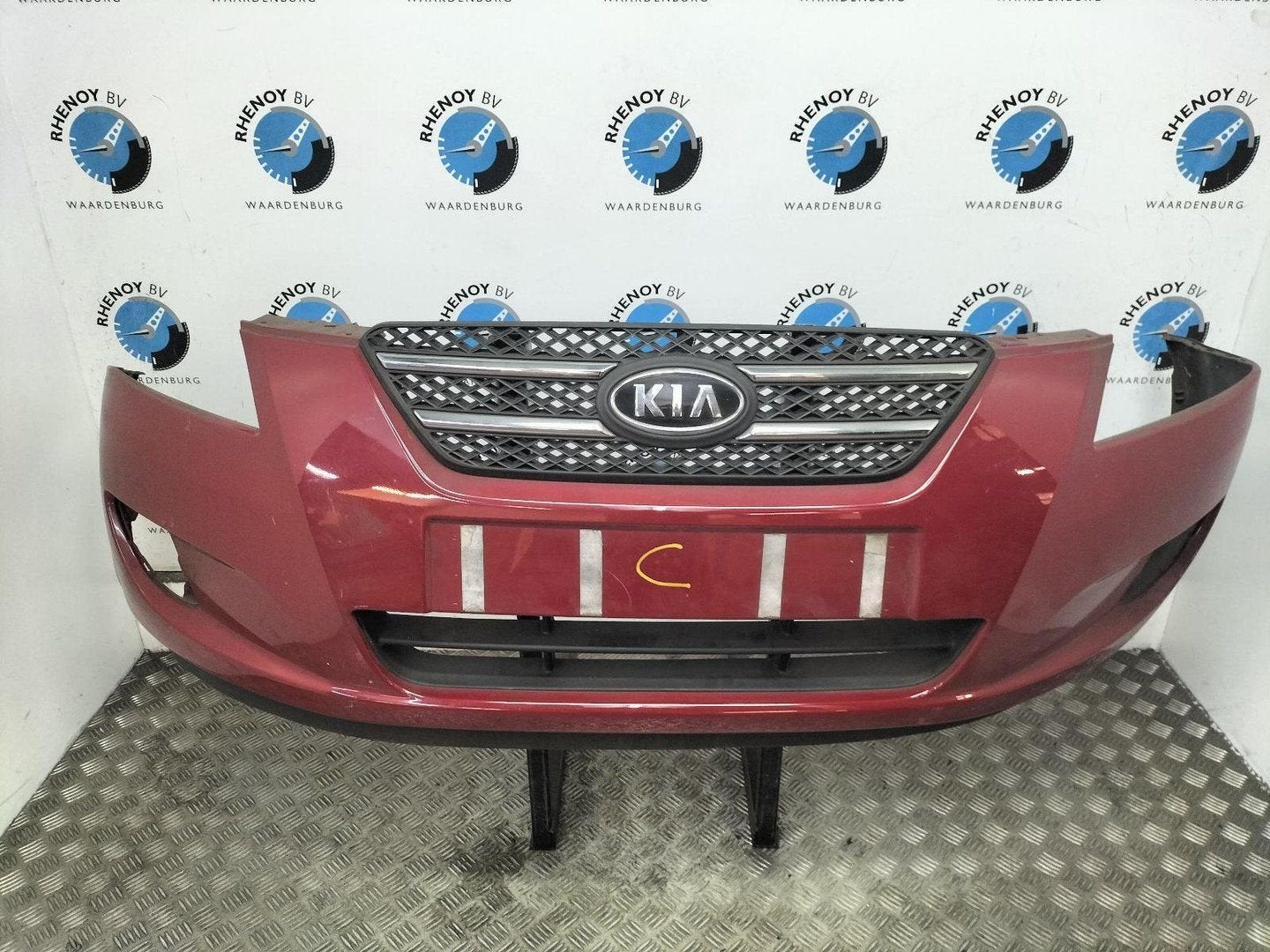 KIA CEED VOORBUMPER 2007, Gebruikt, Voor, Ophalen of Verzenden, Stiba lid