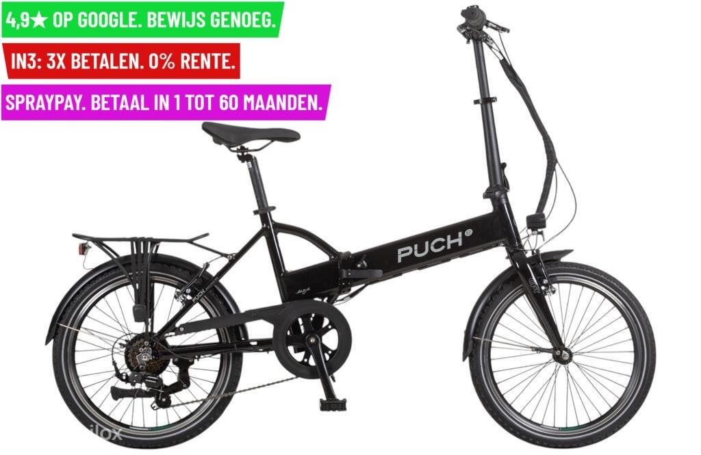 Puch E-Easy (H1.0) Universeel/39cm- Garantie/Levering, Fietsen en Brommers, Elektrische fietsen, Overige merken, 9713 Bv Groningen