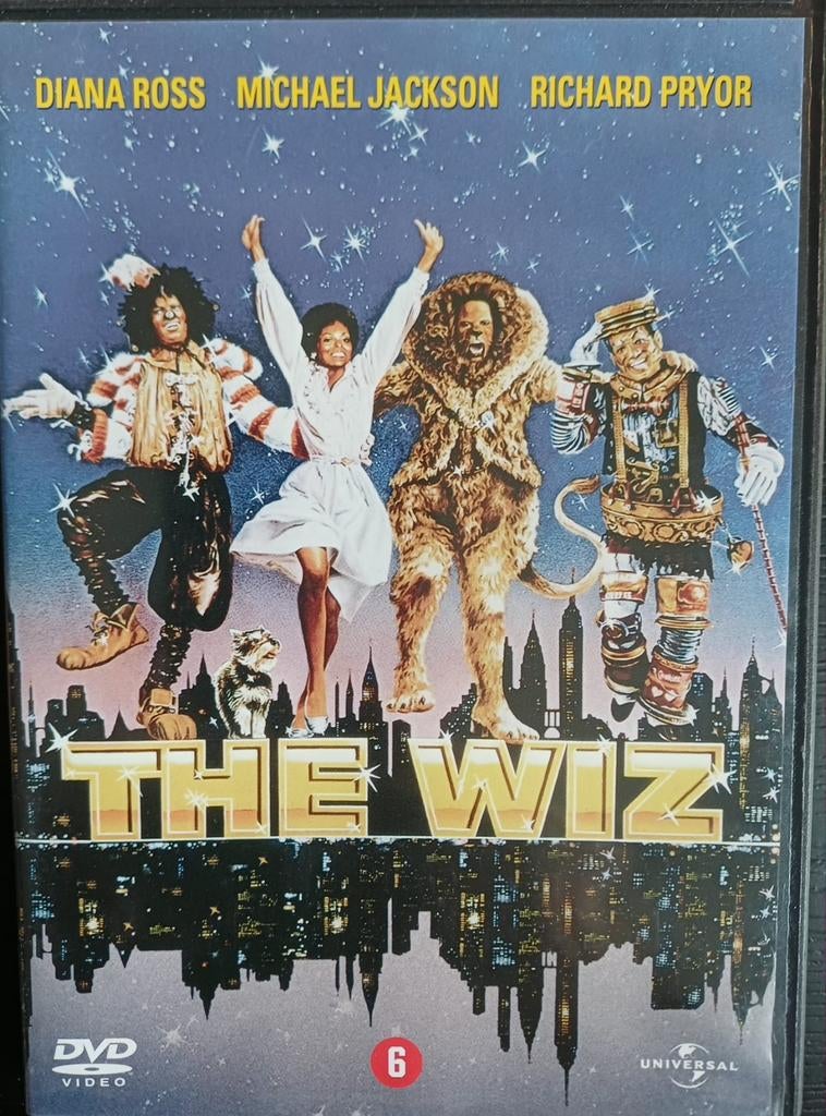 The Wiz DVD - Musical met Diana Ross & Michael Jackson, Vanaf 6 jaar, Ophalen, Gebruikt, Overige genres