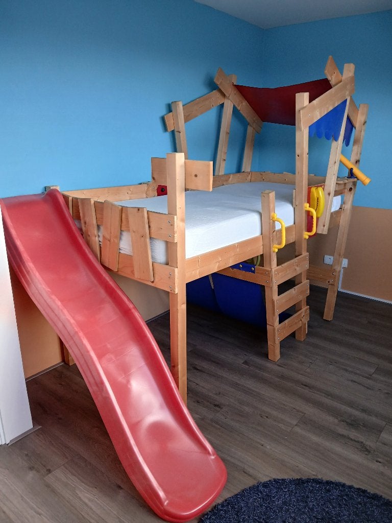 Wickey bed, Ophalen, Gebruikt, Hoogslaper