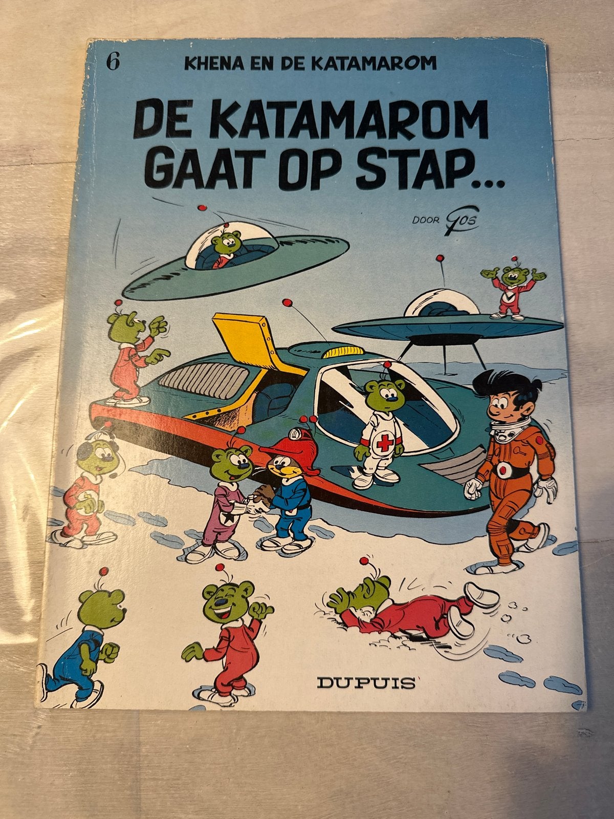 Khena en de Katamarom: De Katamarom Gaat Op Stap, Boeken, Eén stripboek, Ophalen of Verzenden, Gelezen