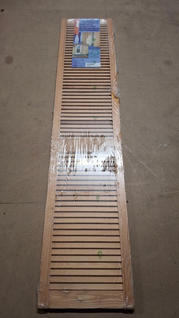 louvre deur 41x198, Ophalen, Minder dan 80 cm, Binnendeur, Minder dan 200 cm