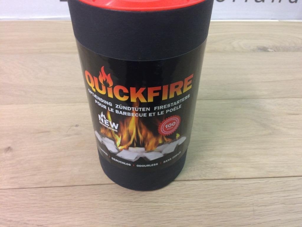 Termatech Quickfire aanmaakzakjes , 100 stuks per koker, Ophalen, Nieuw
