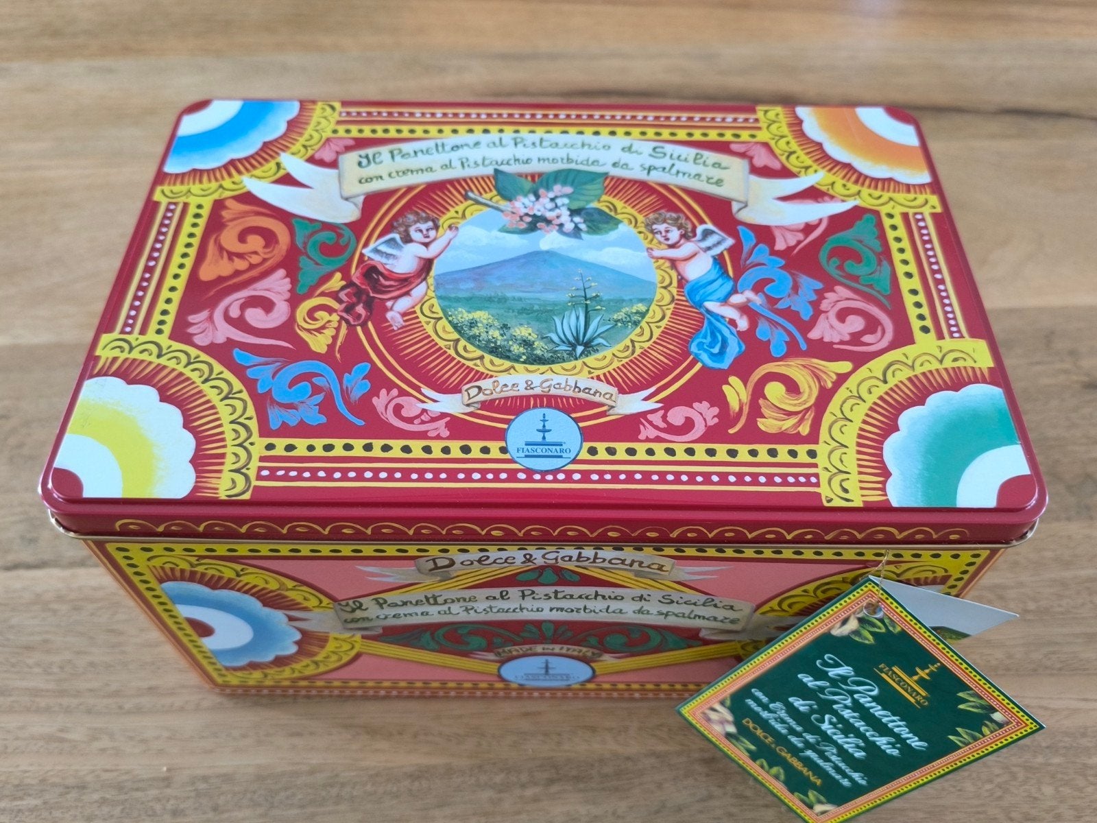 Dolce & Gabbana Fiasconaro Panettone Blik, Verzamelen, Blikken, Zo goed als nieuw, Overige, Overige merken, Ophalen