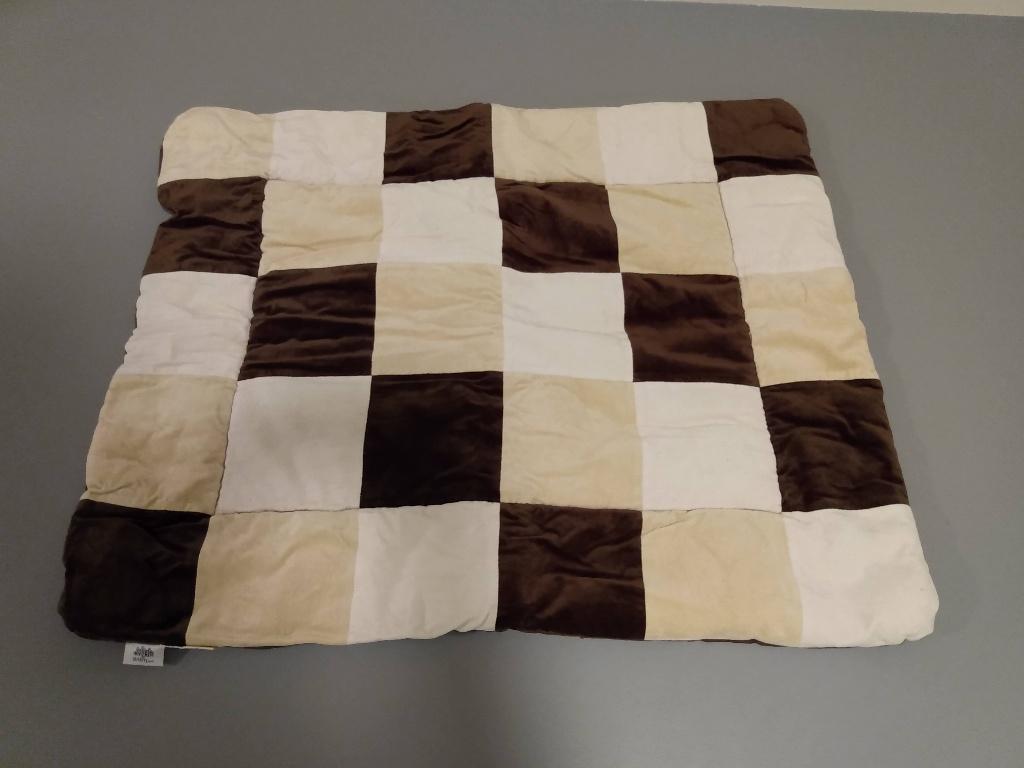 Jollein Boxkleed check bruin stof, Ophalen of Verzenden, Zo goed als nieuw, Rechthoekig, Boxkleed