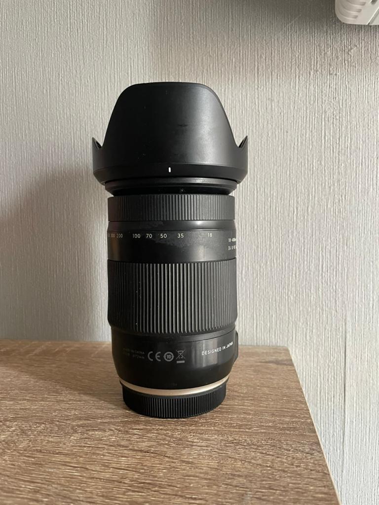 Tamron (Canon) 18-400mm Di II VC HLD lens (defect), Ophalen of Verzenden, Zo goed als nieuw, Telelens, Zoom