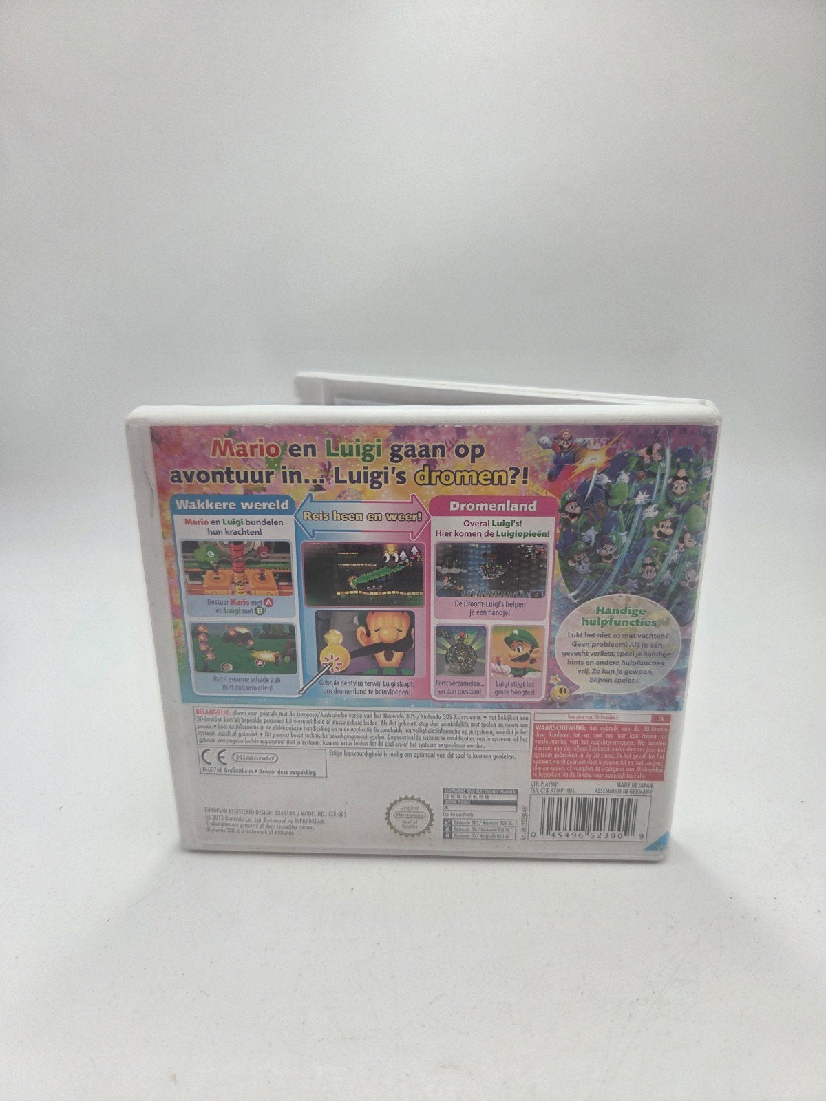 Mario & Luigi: Dream Team Bros. (Nintendo 3DS), Gebruikt, 1 speler, 11-1 Hokotate-cho, Kamitoba, Minami-ku, Kyoto 601-8501, Japan